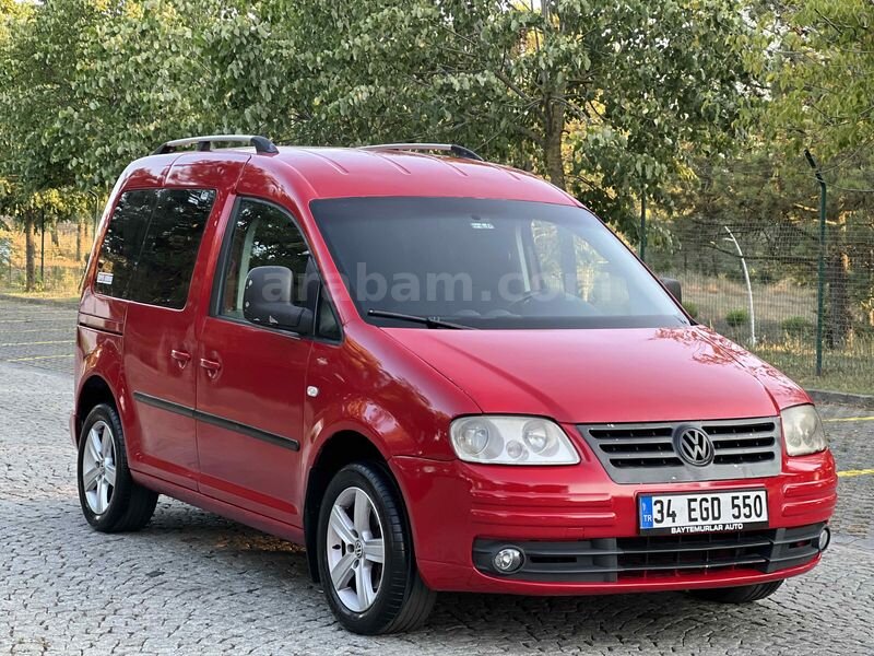 Galeriden Volkswagen Caddy 1.9 TDI 2006 Model İstanbul 330.000 km Kırmızı