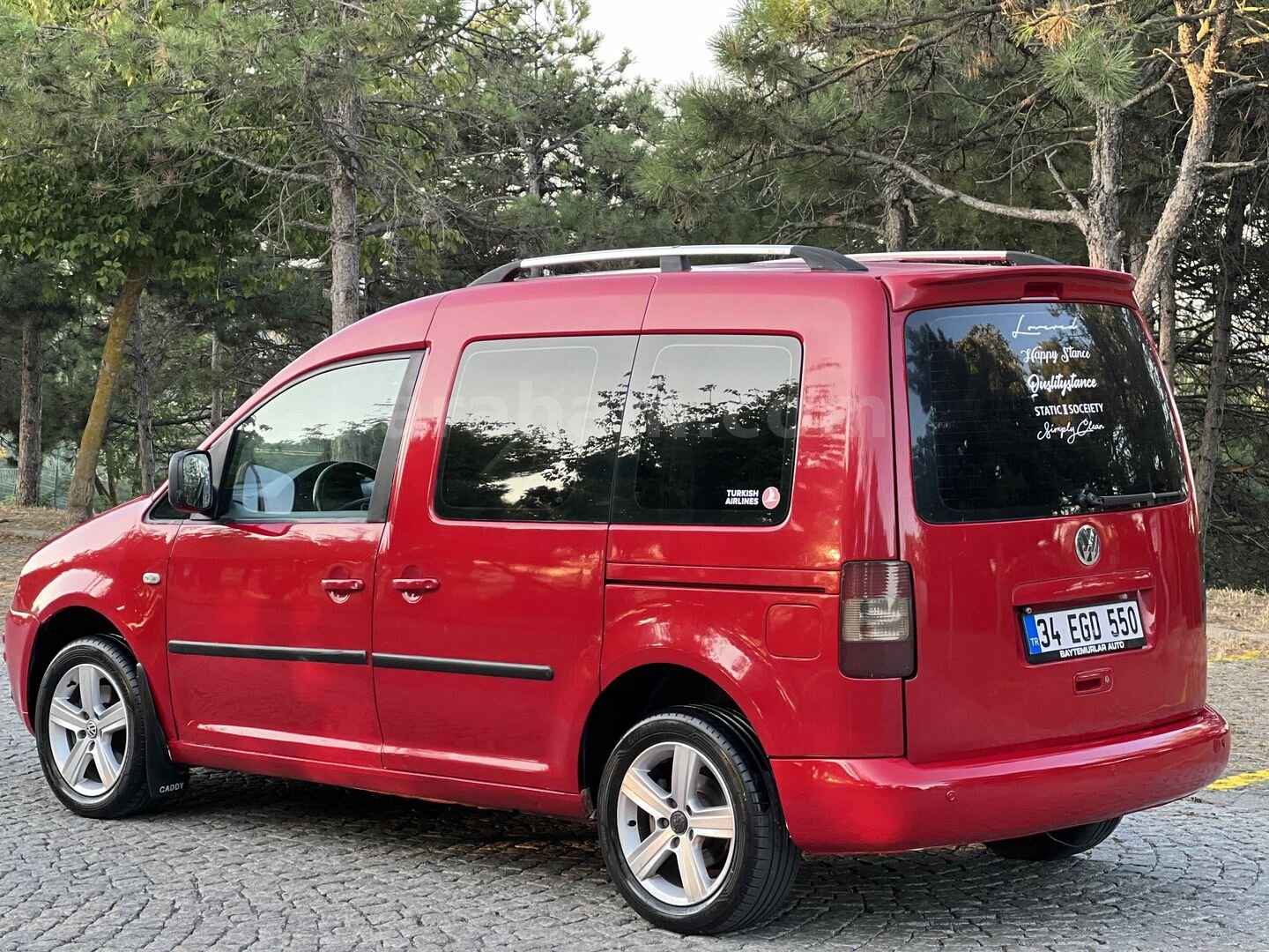 Galeriden Volkswagen Caddy 1.9 TDI 2006 Model İstanbul 330.000 km Kırmızı 4