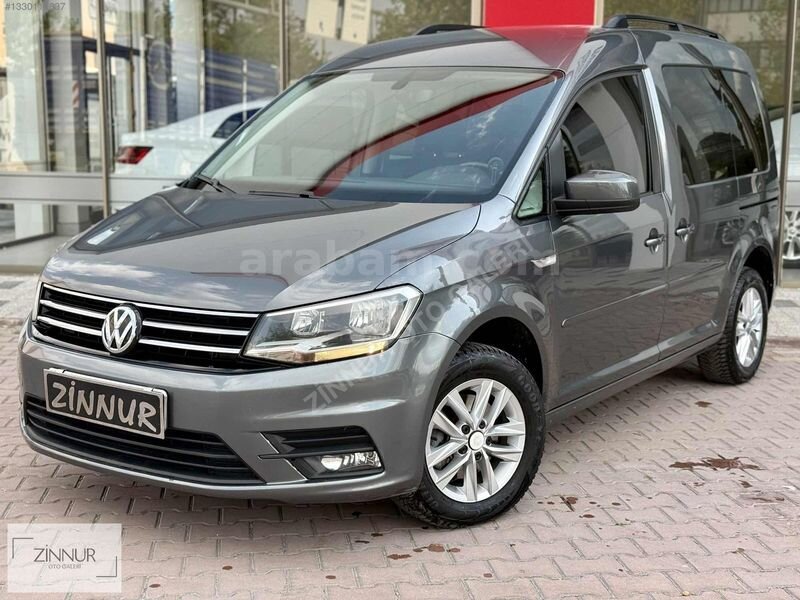 Galeriden Volkswagen Caddy 2.0 TDI Comfortline 2016 Model Konya 210.000 km Füme