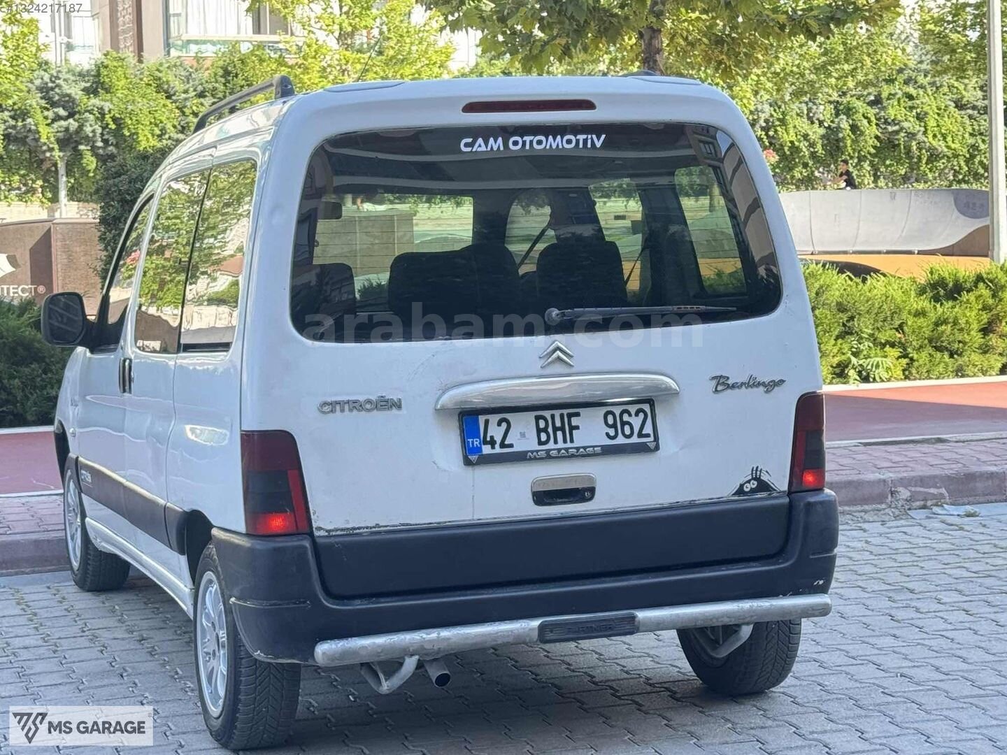 Galeriden Citroen Berlingo 1.9 D SX 2003 Model Konya 326.000 km Beyaz 7