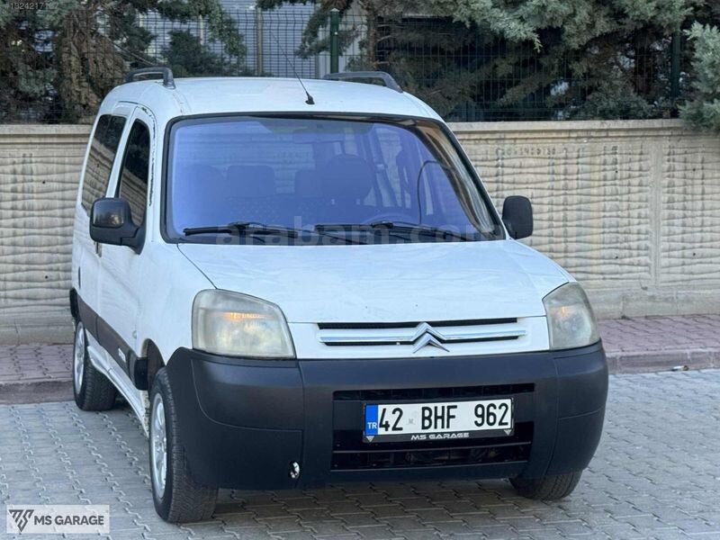 Galeriden Citroen Berlingo 1.9 D SX 2003 Model Konya 326.000 km Beyaz