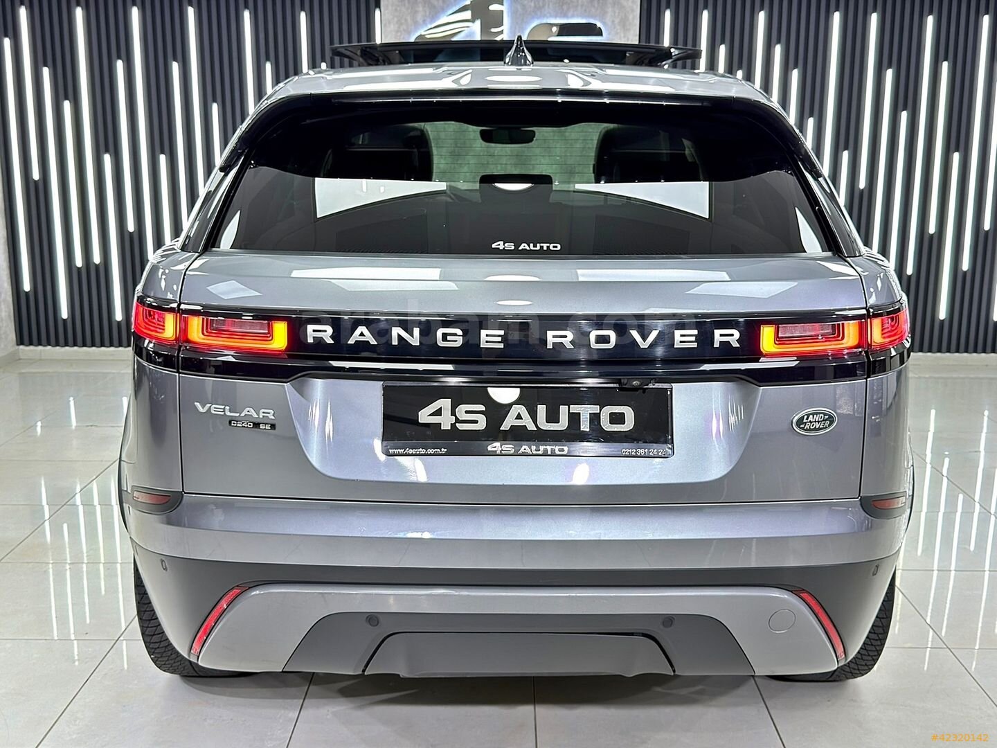 Galeriden Land Rover Range Velar 2.0 TD4 SE 2019 Model İstanbul 149.000 km Gri 6