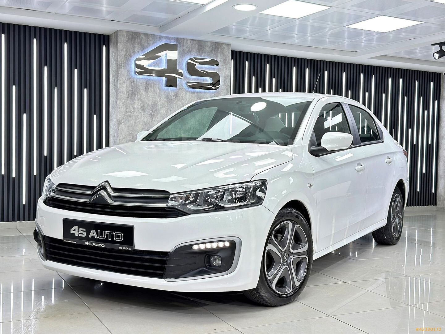 Galeriden Citroen C-Elysée 1.5 BlueHDI Feel 2020 Model İstanbul 180.000 km Beyaz 1