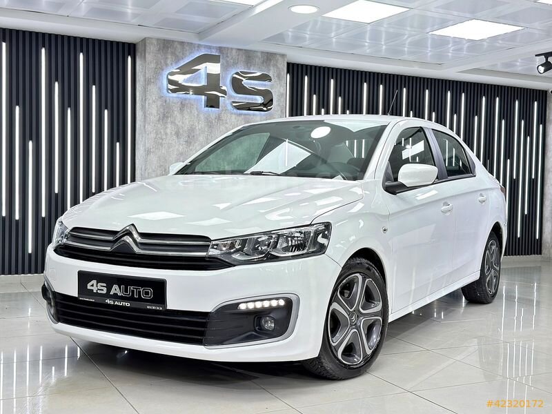 Galeriden Citroen C-Elysée 1.5 BlueHDI Feel 2020 Model İstanbul 180.000 km Beyaz
