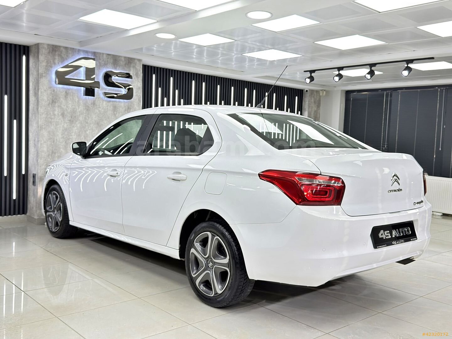 Galeriden Citroen C-Elysée 1.5 BlueHDI Feel 2020 Model İstanbul 180.000 km Beyaz 5
