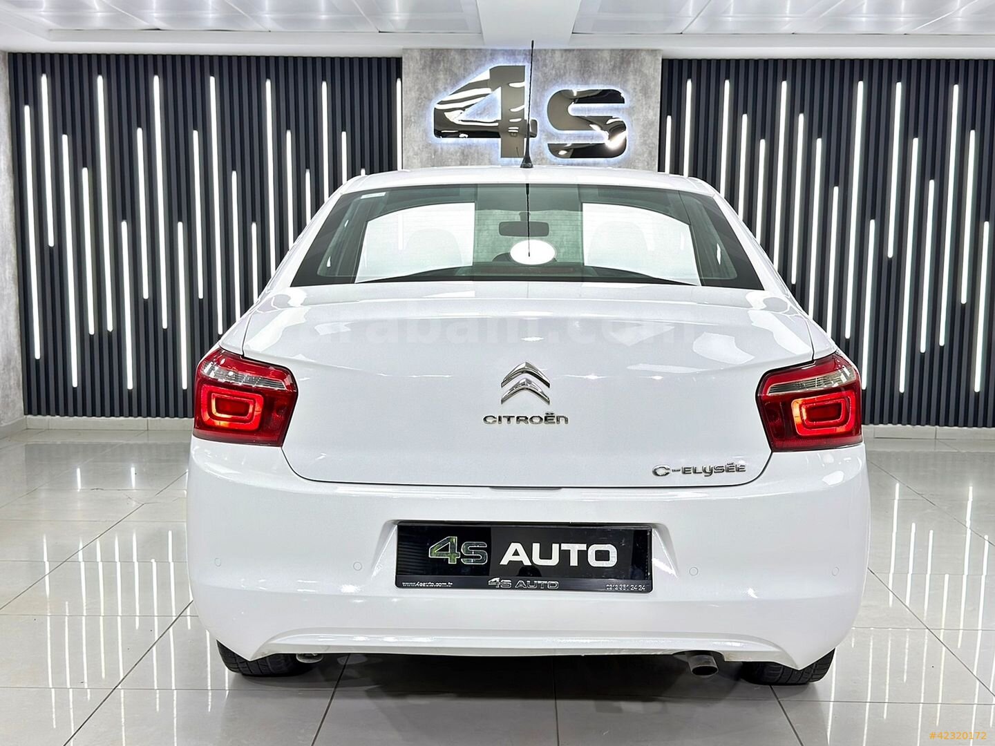 Galeriden Citroen C-Elysée 1.5 BlueHDI Feel 2020 Model İstanbul 180.000 km Beyaz 6