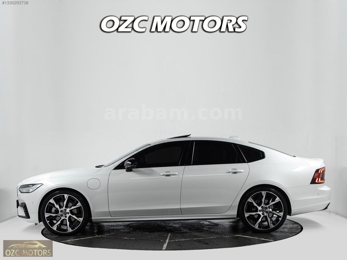 Galeriden Volvo S90 2.0 T8 Recharge Plus Dark 2024 Model İstanbul 71.000 km Beyaz 2