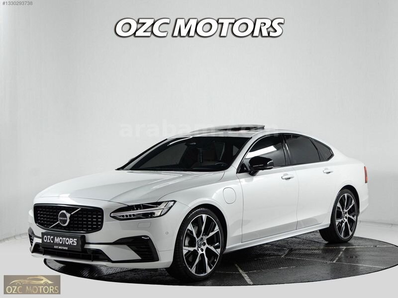 Galeriden Volvo S90 2.0 T8 Recharge Plus Dark 2024 Model İstanbul 71.000 km Beyaz