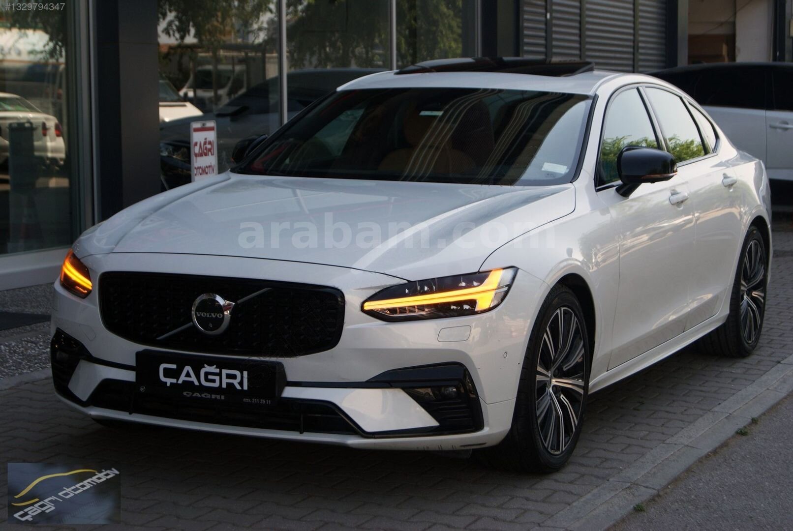 Galeriden Volvo S90 2.0 D B5 Plus Dark 2022 Model Bursa 95.000 km Beyaz 5
