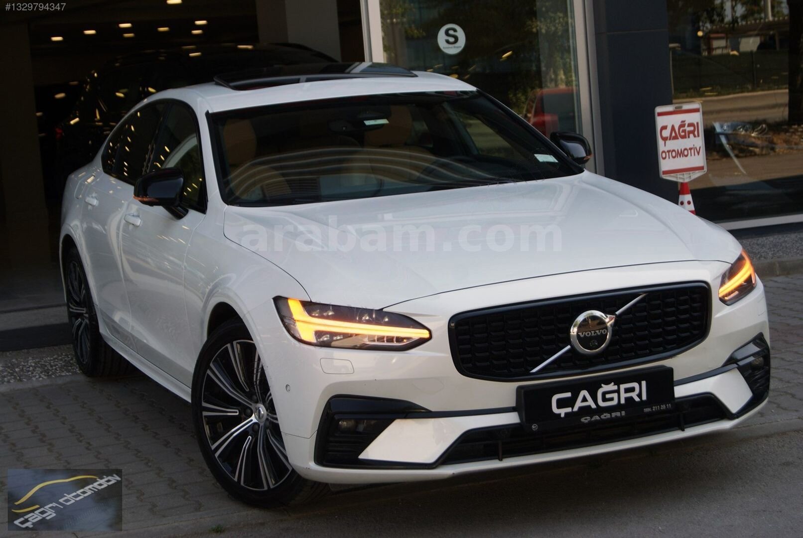 Galeriden Volvo S90 2.0 D B5 Plus Dark 2022 Model Bursa 95.000 km Beyaz 2