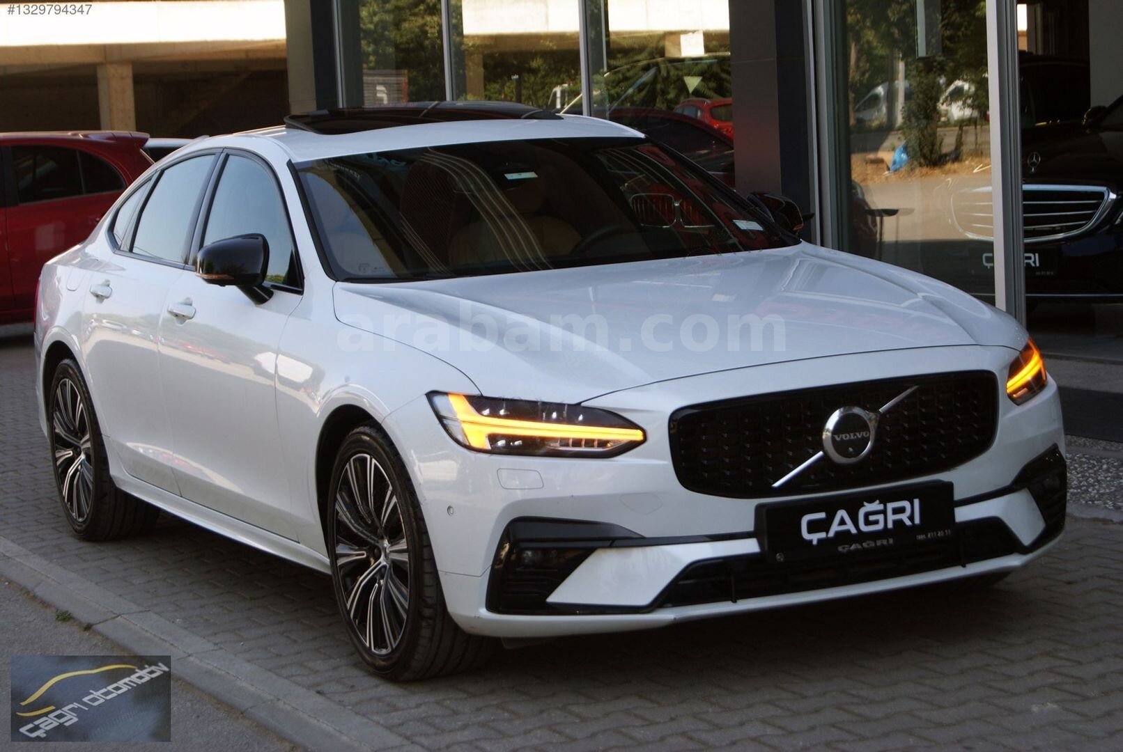 Galeriden Volvo S90 2.0 D B5 Plus Dark 2022 Model Bursa 95.000 km Beyaz 4