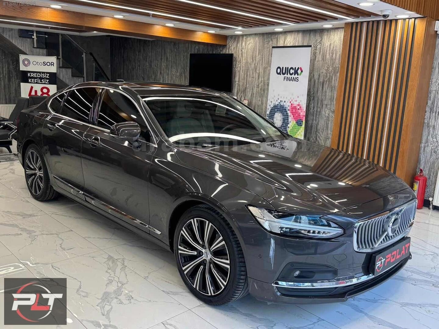 Galeriden Volvo S90 2.0 D B5 Inscription 2022 Model İstanbul 85.378 km Gri 2