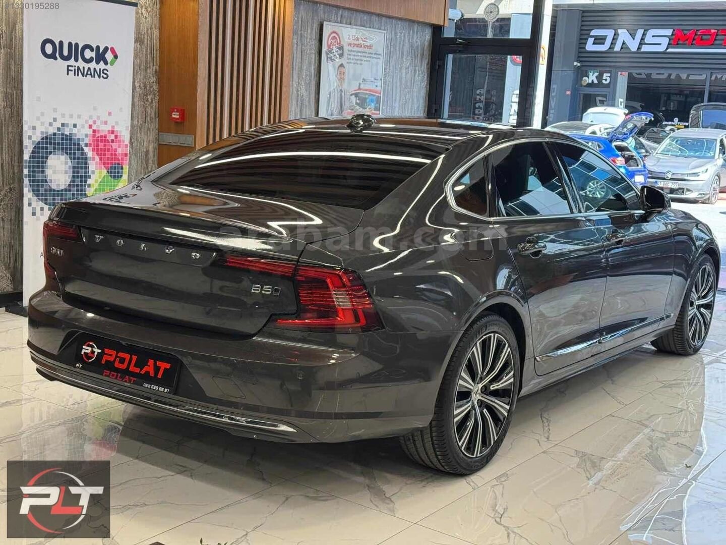 Galeriden Volvo S90 2.0 D B5 Inscription 2022 Model İstanbul 85.378 km Gri 5