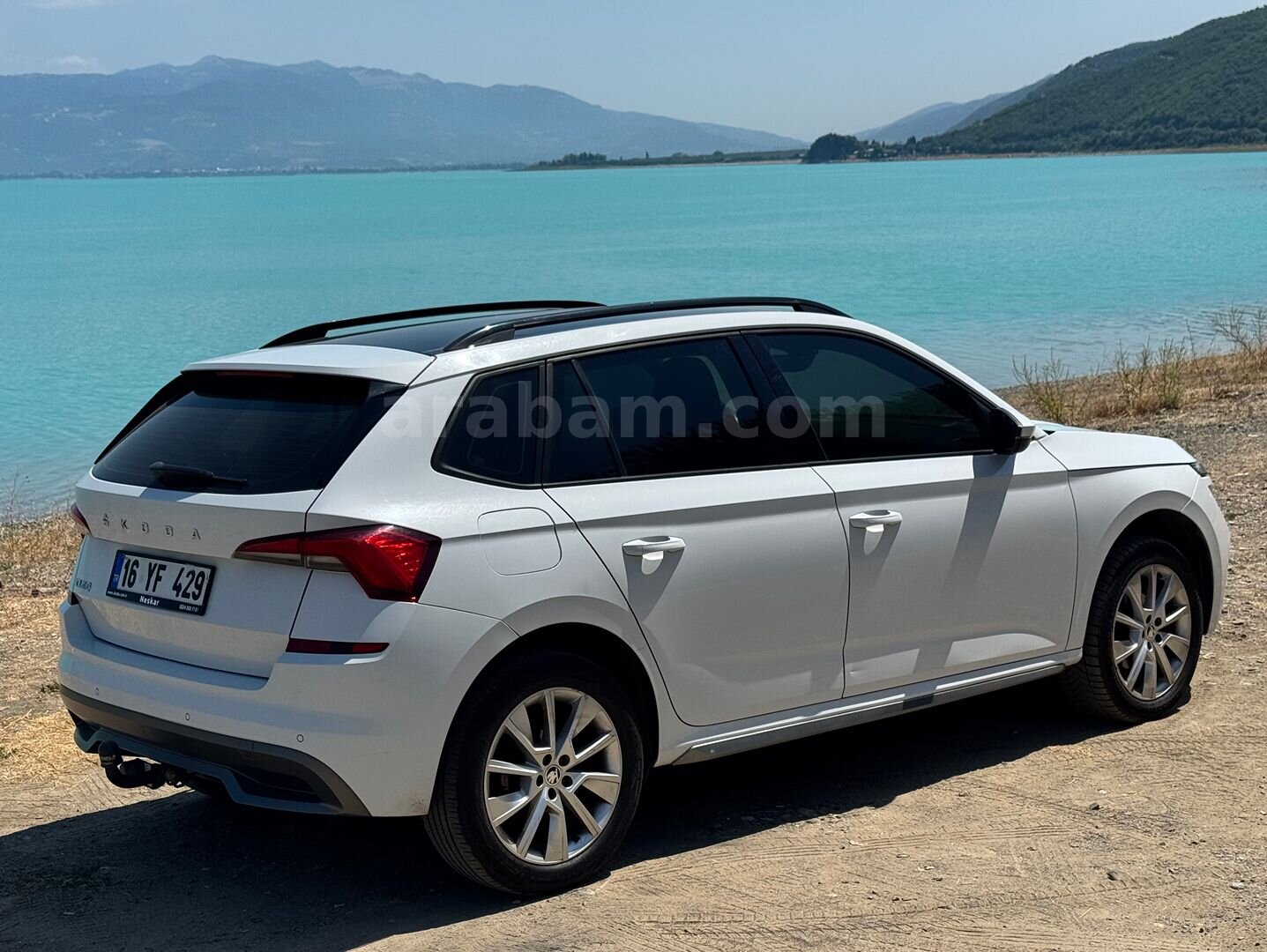 Sahibinden Skoda Kamiq 1.5 TSI Premium 2020 Model Bursa 138.000 km Beyaz 4