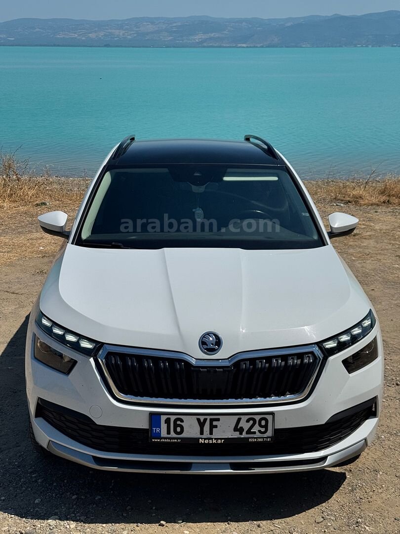 Sahibinden Skoda Kamiq 1.5 TSI Premium 2020 Model Bursa 138.000 km Beyaz 2