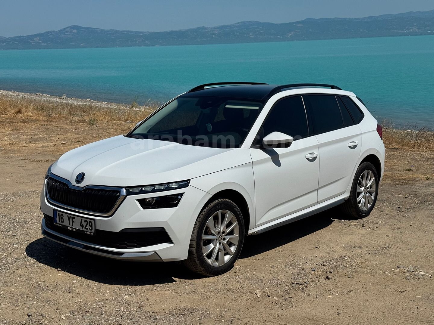 Sahibinden Skoda Kamiq 1.5 TSI Premium 2020 Model Bursa 138.000 km Beyaz 1