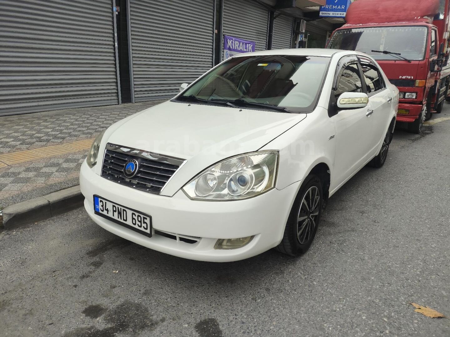 Sahibinden Geely FC 1.5 GSL 2012 Model İstanbul 122.000 km Beyaz 3