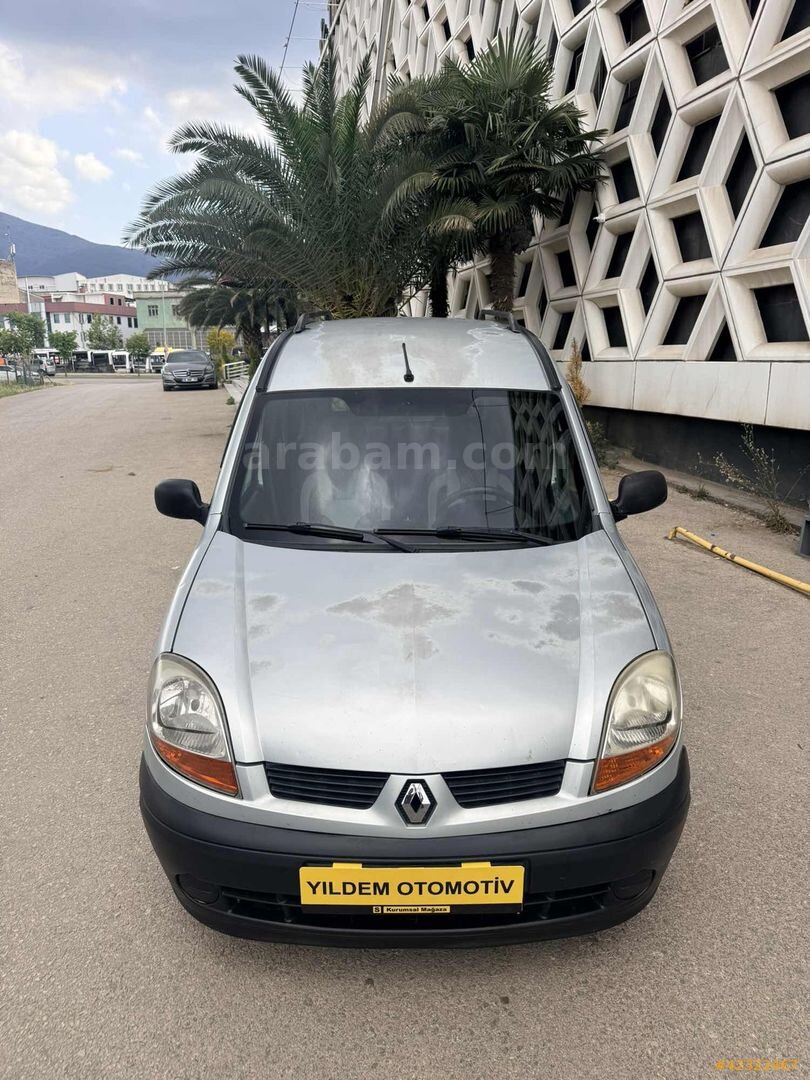 Galeriden Renault Kangoo Express 1.9 D 2003 Model Bursa 334.000 km Gri 5
