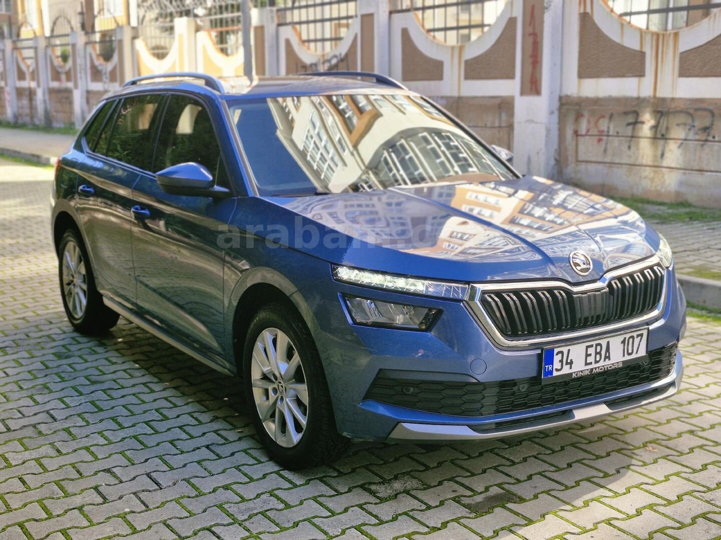 Sahibinden Skoda Kamiq 1.0 TSI Premium 2021 Model Tekirdağ 153.000 km Mavi 3