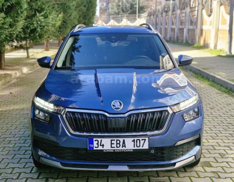 Sahibinden Skoda Kamiq 1.0 TSI Premium 2021 Model Tekirdağ 153.000 km Mavi