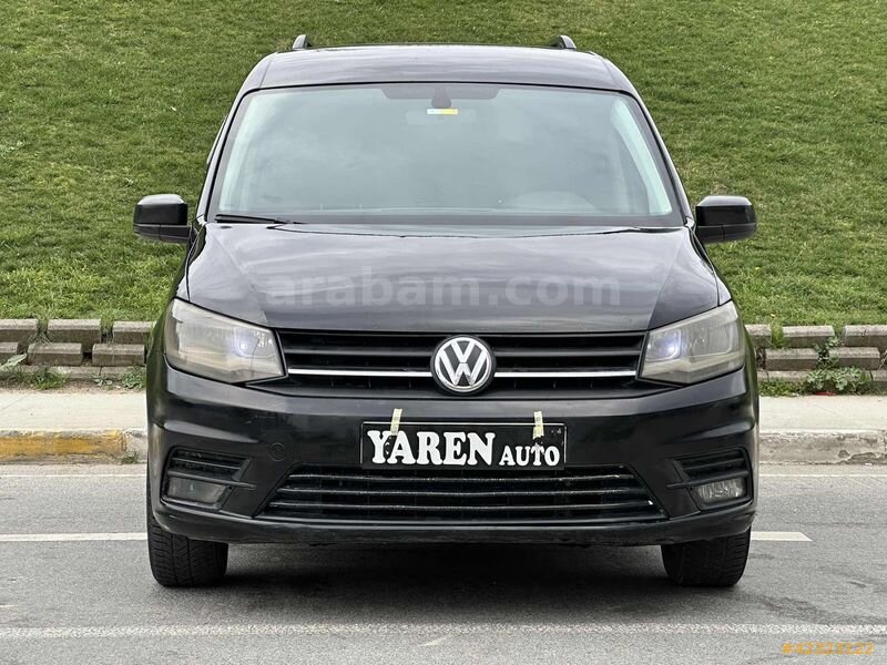 Galeriden Volkswagen Caddy 1.6 TDI Comfortline 2015 Model İstanbul 310.000 km Siyah