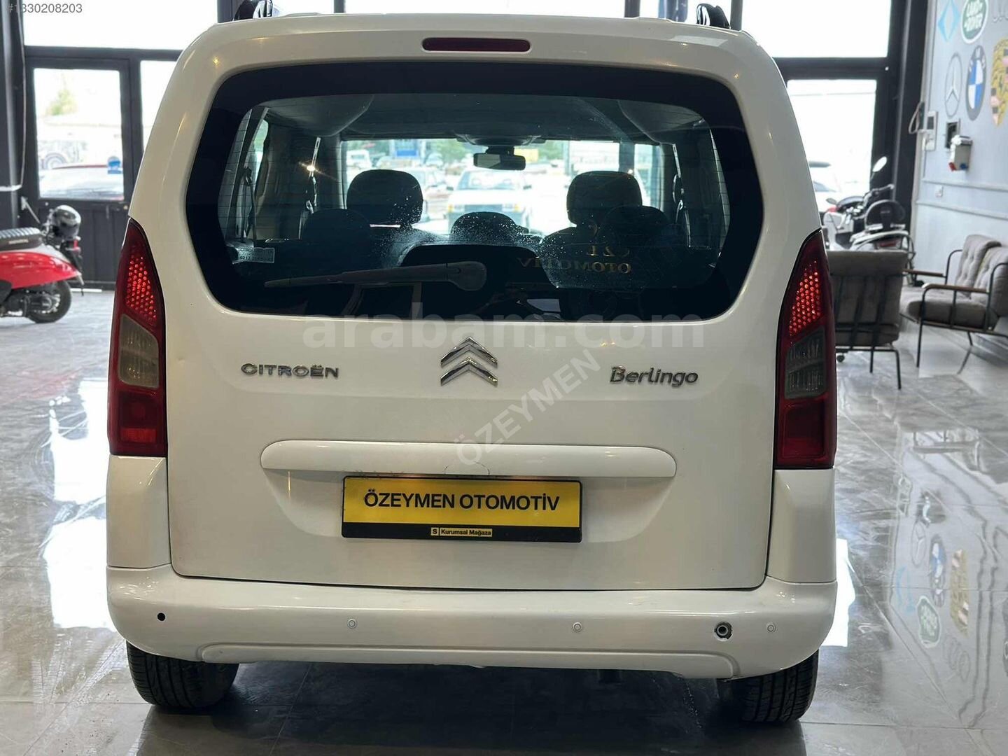 Galeriden Citroen Berlingo 1.6 HDi Combi SX 2010 Model Eskişehir 349.000 km Beyaz 6