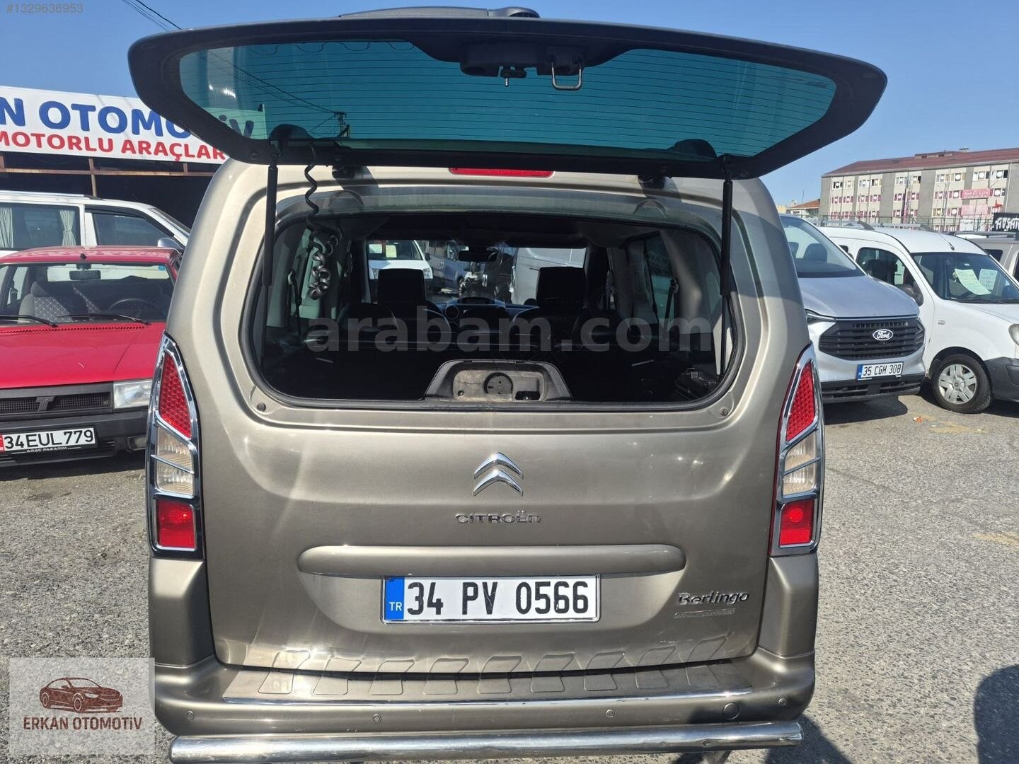 Galeriden Citroen Berlingo 1.6 HDi Combi SX 2017 Model İstanbul 150.000 km Füme 5