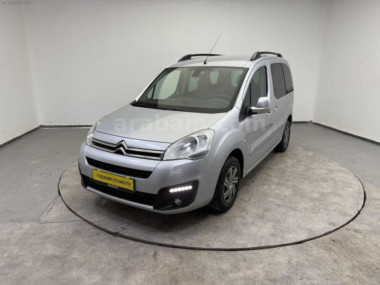 Galeriden Citroen Berlingo 1.6 HDi Combi SX 2017 Model Ankara 79.000 km Gri 3