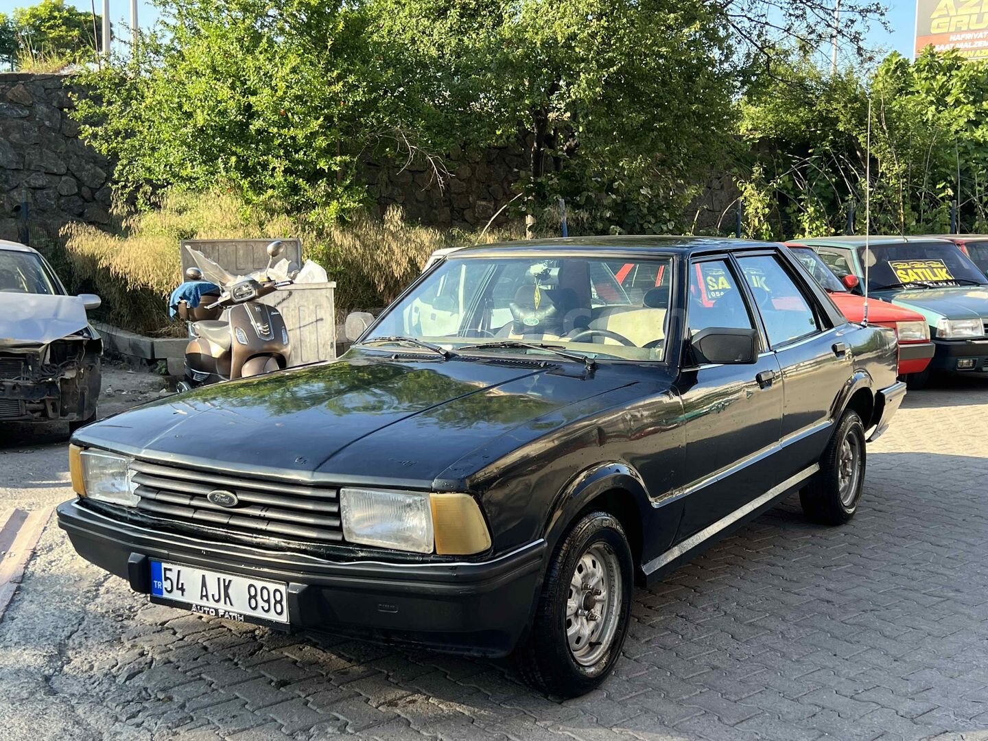Galeriden Ford Taunus 1.6 S 1990 Model Zonguldak 300.000 km Siyah 4