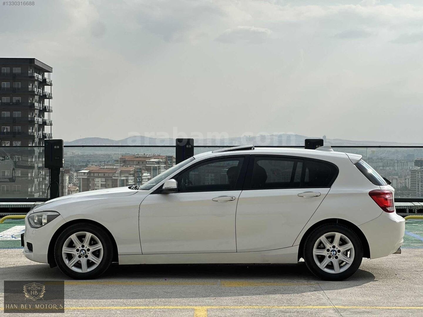 Galeriden BMW 1 Serisi 116i Comfort 2014 Model Ankara 170.000 km Beyaz 4