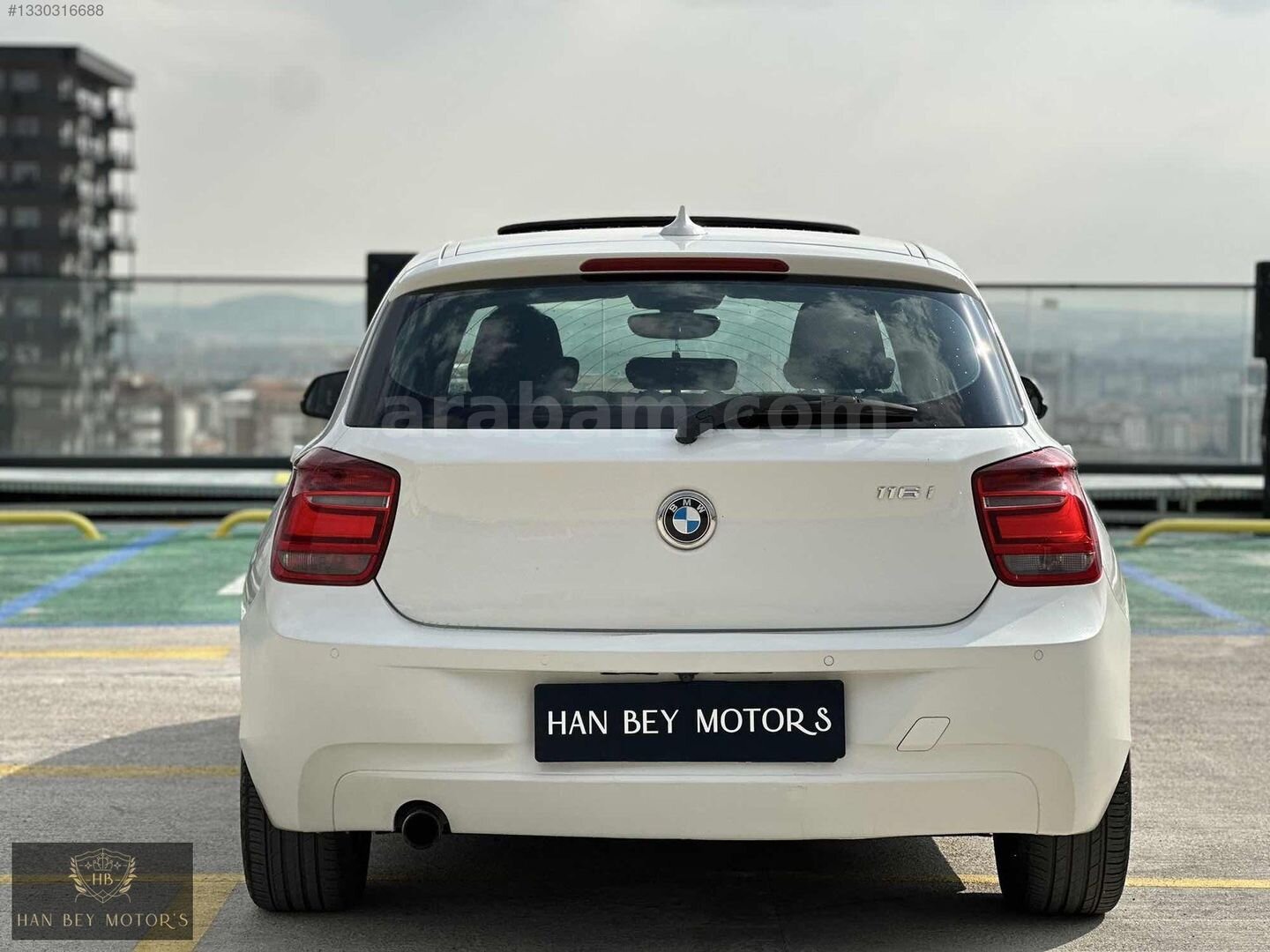 Galeriden BMW 1 Serisi 116i Comfort 2014 Model Ankara 170.000 km Beyaz 6