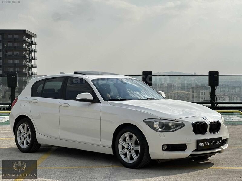 Galeriden BMW 1 Serisi 116i Comfort 2014 Model Ankara 170.000 km Beyaz