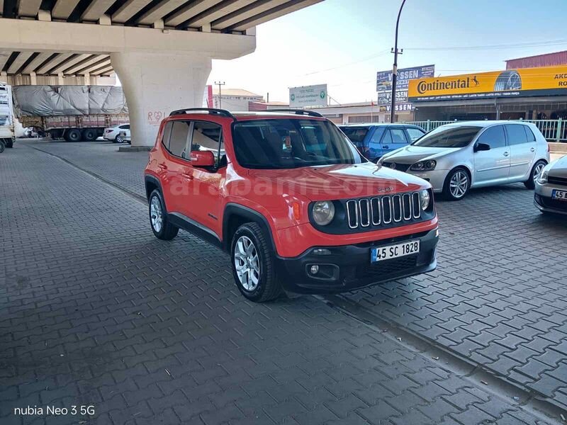 Sahibinden Jeep Renegade 1.4 MultiAir Longitude 2015 Model Manisa 156.500 km Turuncu