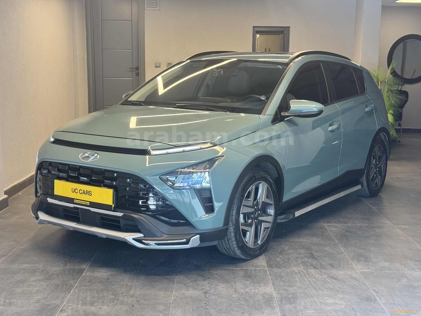 UC CARS HYUNDAİ BAYON 1.4 MPI ELİTE DERİ KOLTUK-SUNROOF-18.000KM
