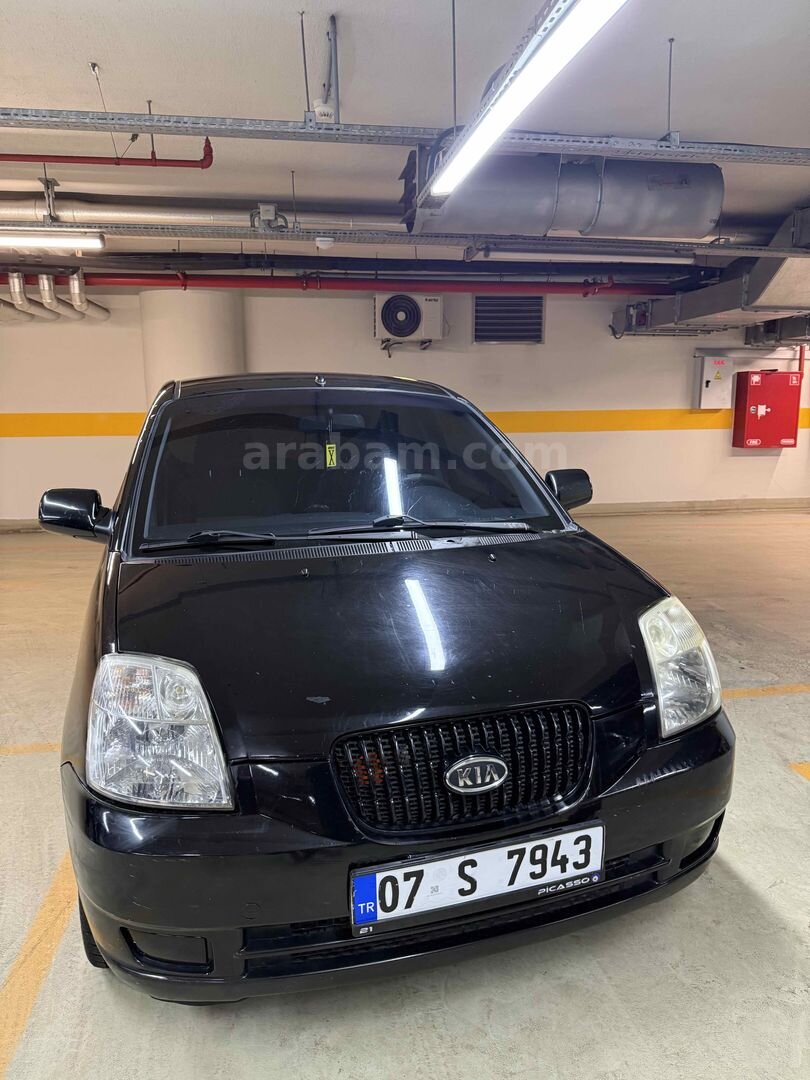 Sahibinden Kia Picanto 1.1 EX 2008 Model İstanbul 228.000 km Siyah 7