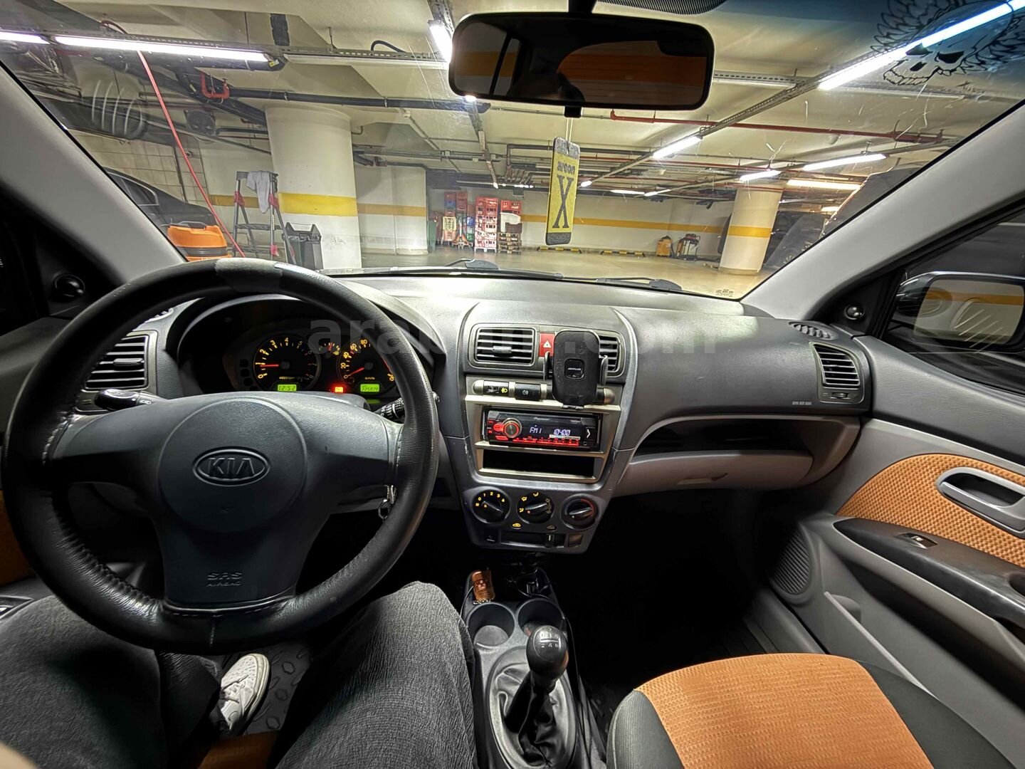 Sahibinden Kia Picanto 1.1 EX 2008 Model İstanbul 228.000 km Siyah 5