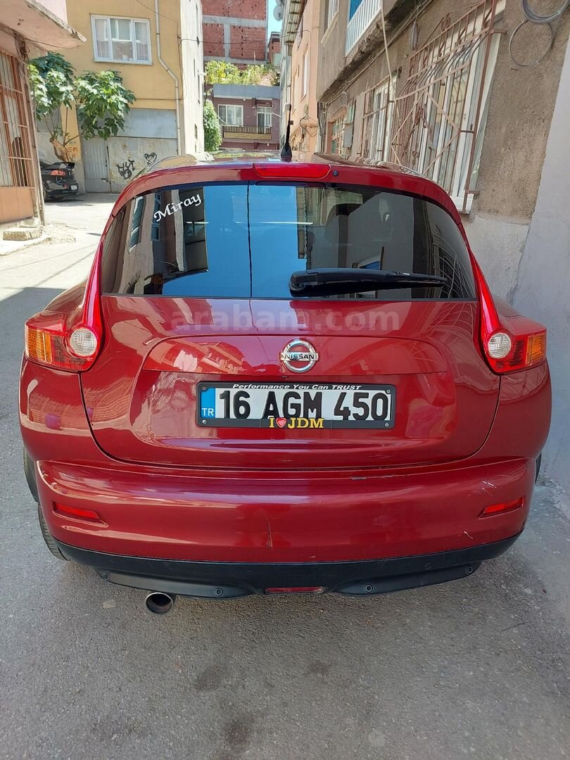Sahibinden Nissan Juke 1.6 Platinum 2012 Model Bursa 242.600 km Bordo 7