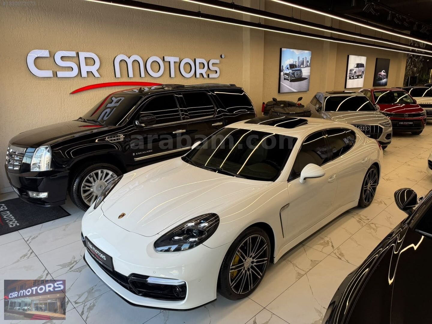 Galeriden Porsche Panamera 4 2011 Model Gaziantep 250.000 km Beyaz 6