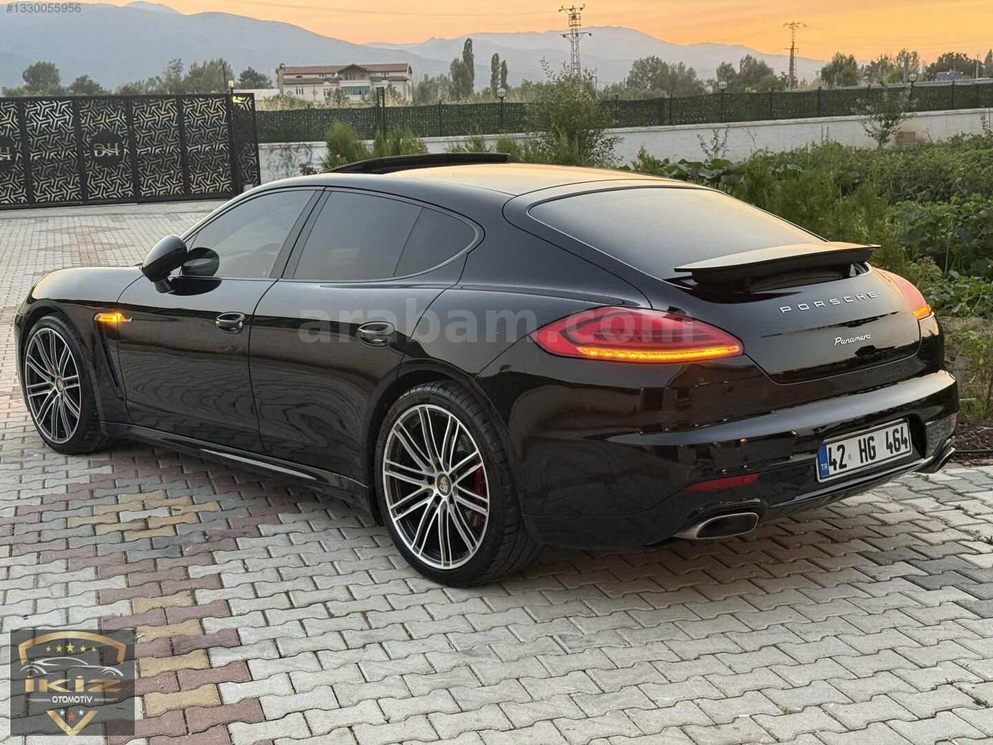 Galeriden Porsche Panamera Diesel 2014 Model Konya 142.000 km Siyah 4
