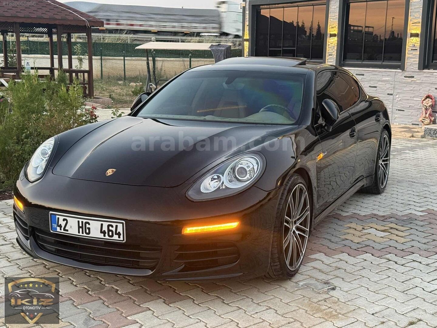 Galeriden Porsche Panamera Diesel 2014 Model Konya 142.000 km Siyah 5