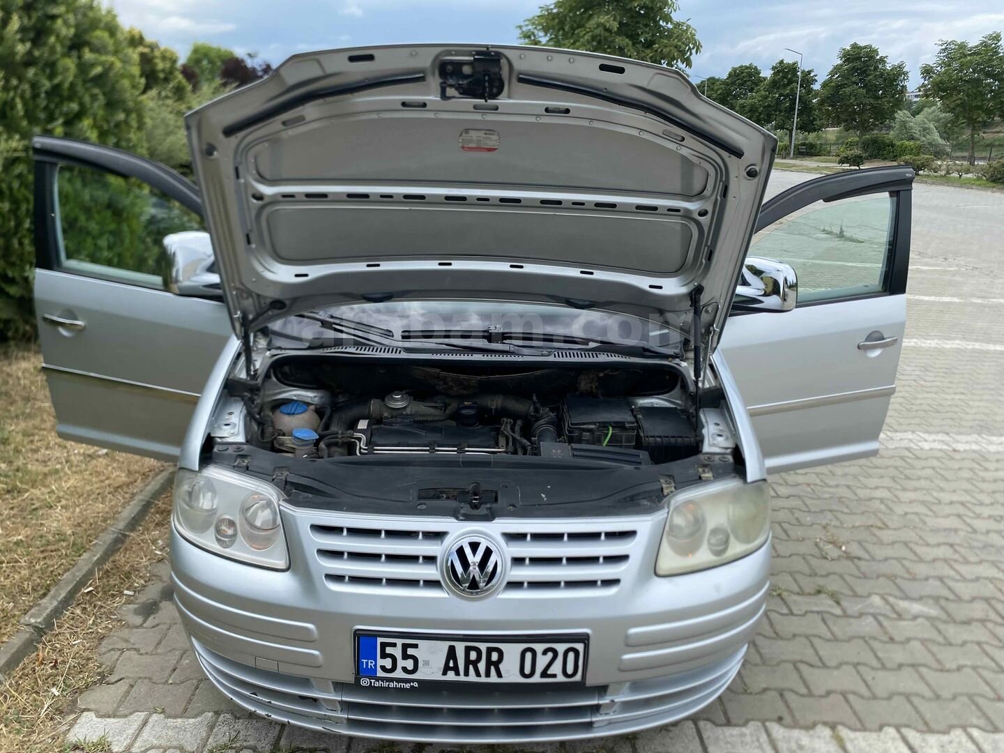 Sahibinden Volkswagen Caddy 1.9 TDI Kombi 2005 Model Samsun 404.000 km Gri (Gümüş) 7