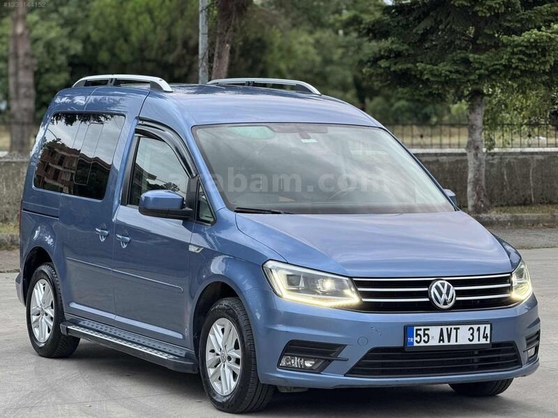 Galeriden Volkswagen Caddy 2.0 TDI Exclusive 2020 Model Samsun 105.000 km Mavi 1