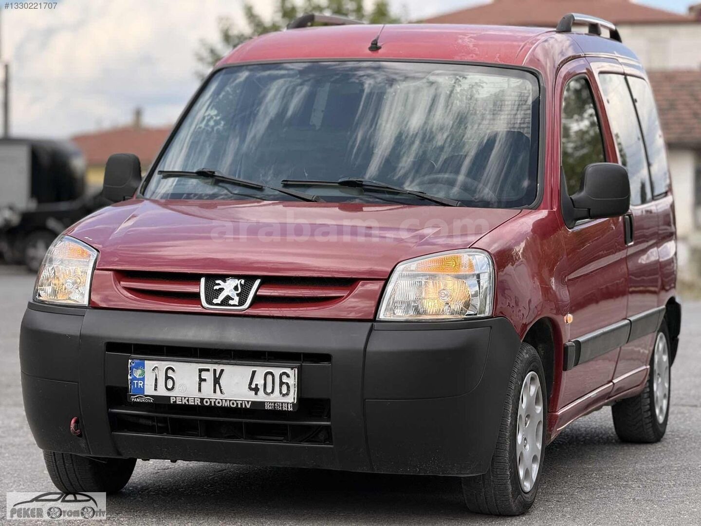 Galeriden Peugeot Partner 1.9 D 2005 Model Sakarya 333.000 km Kırmızı 3