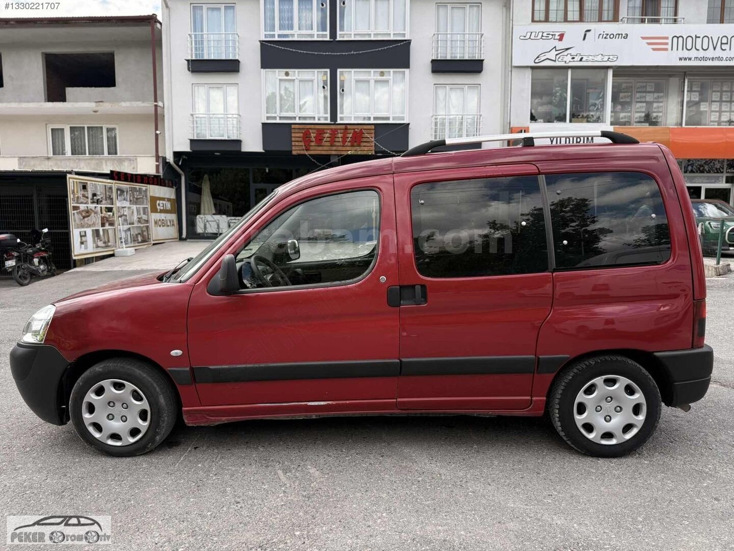 Galeriden Peugeot Partner 1.9 D 2005 Model Sakarya 333.000 km Kırmızı 4