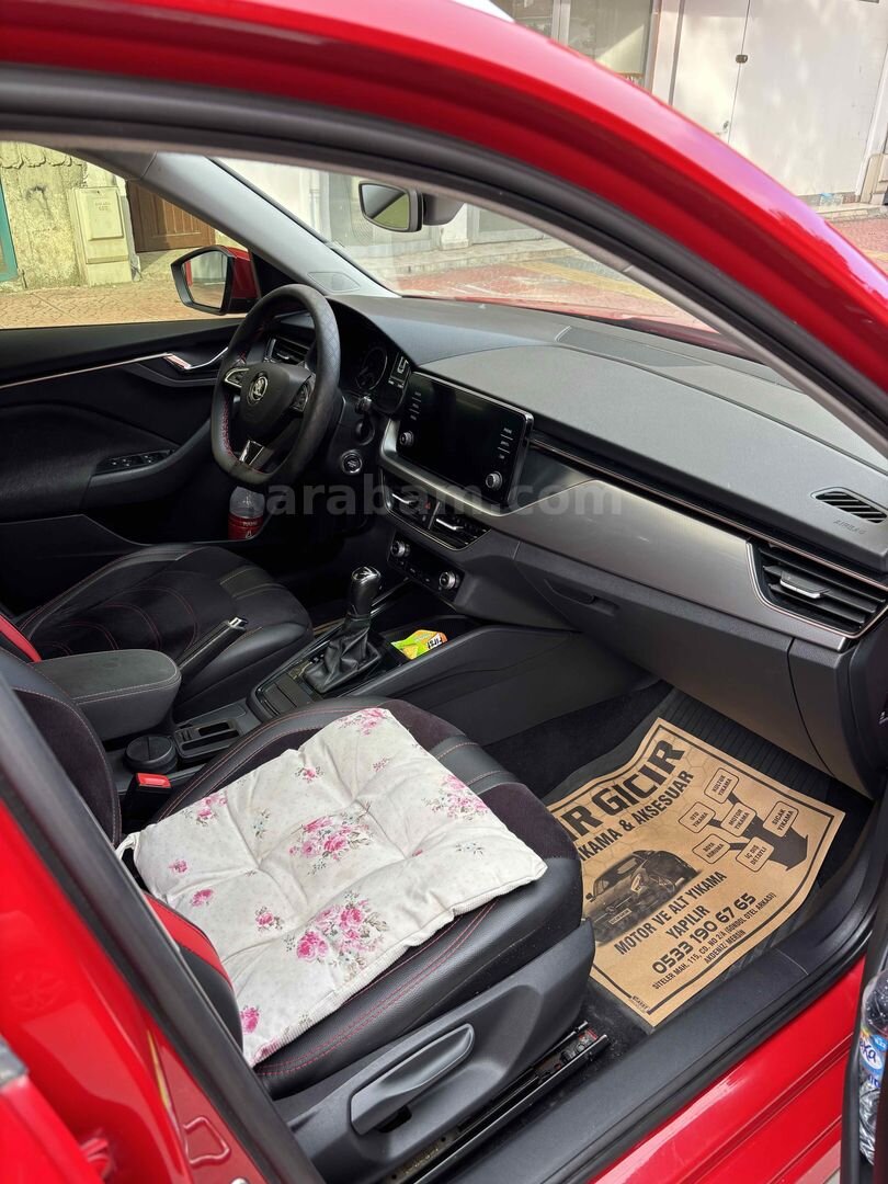 Sahibinden Skoda Kamiq 1.6 TDI Premium 2020 Model Mersin 172.000 km Kırmızı 6