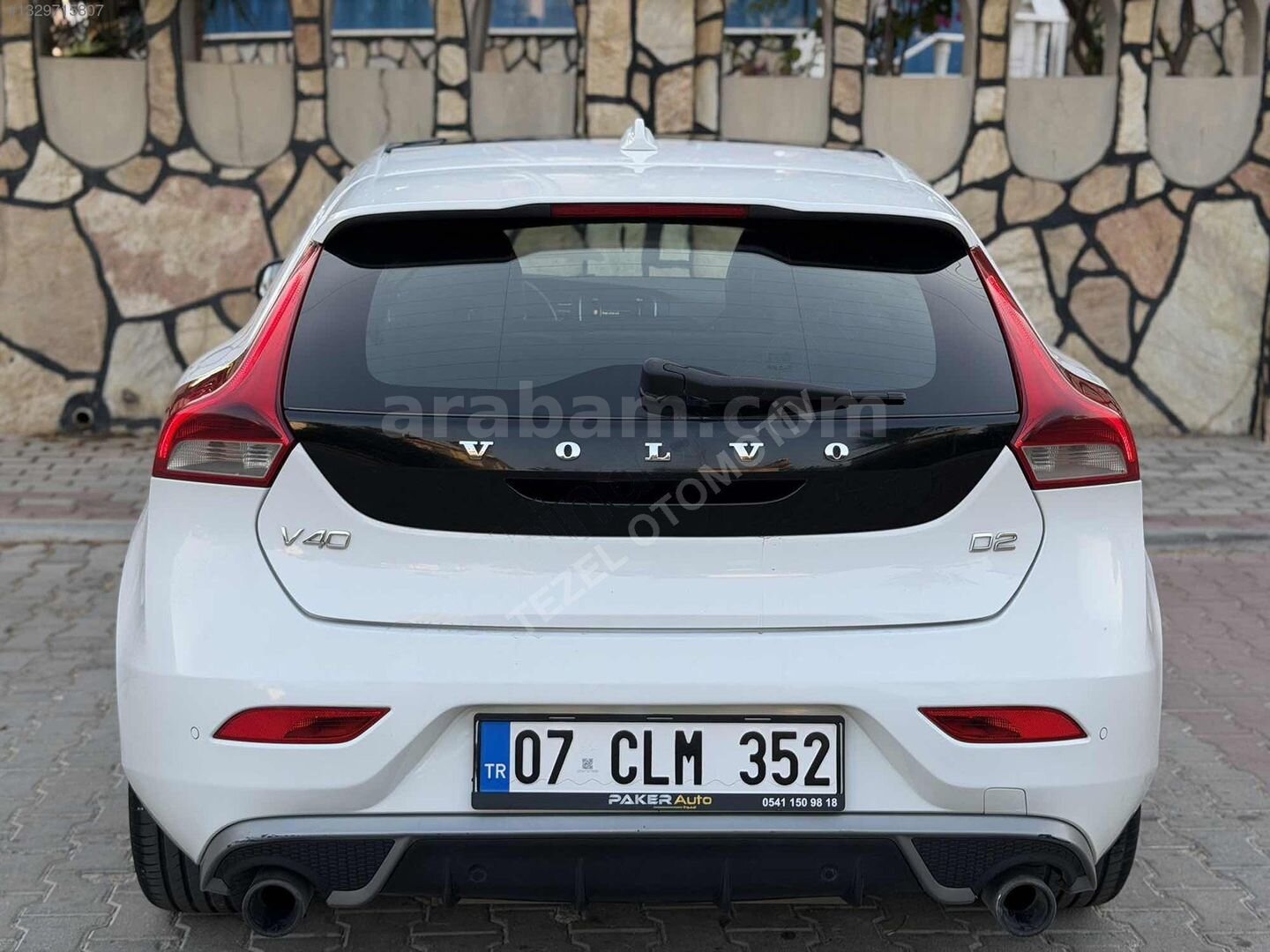 Galeriden Volvo V40 1.6 D R-Design 2014 Model Antalya 197.800 km Beyaz 6