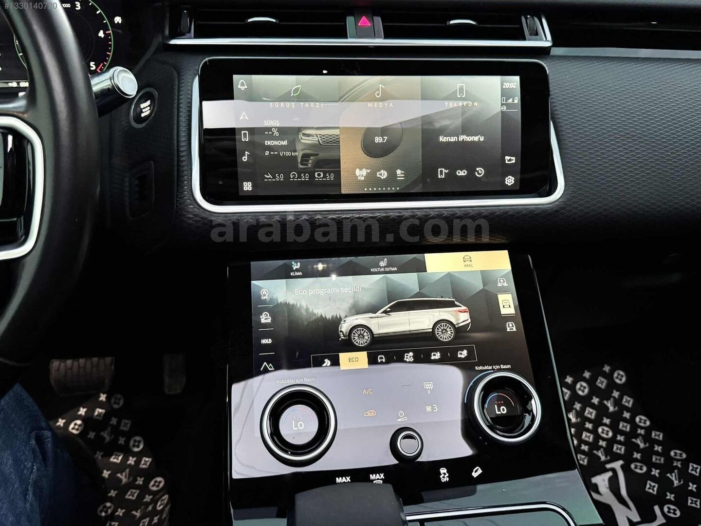Galeriden Land Rover Range Velar 2.0 TD4 R-Dynamic SE 2022 Model Kahramanmaraş 89.000 km Gri 4