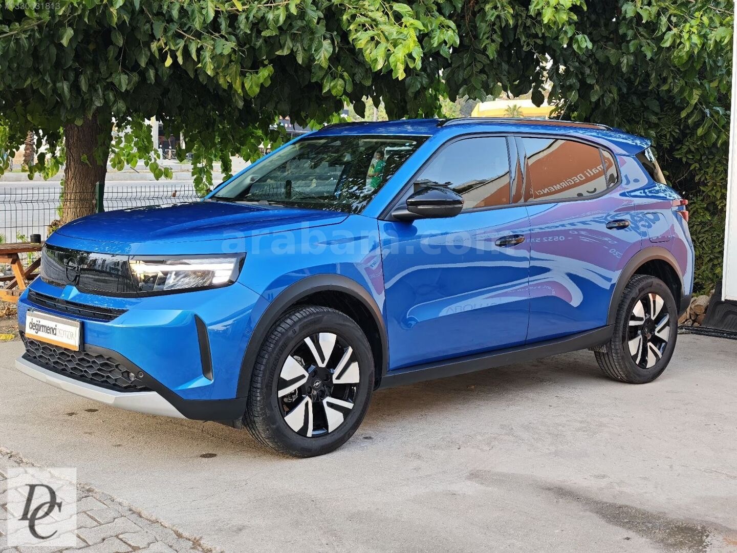 Galeriden Opel Frontera 1.2 Hybrid GS 2025 Model Antalya 13.000 km Mavi 2