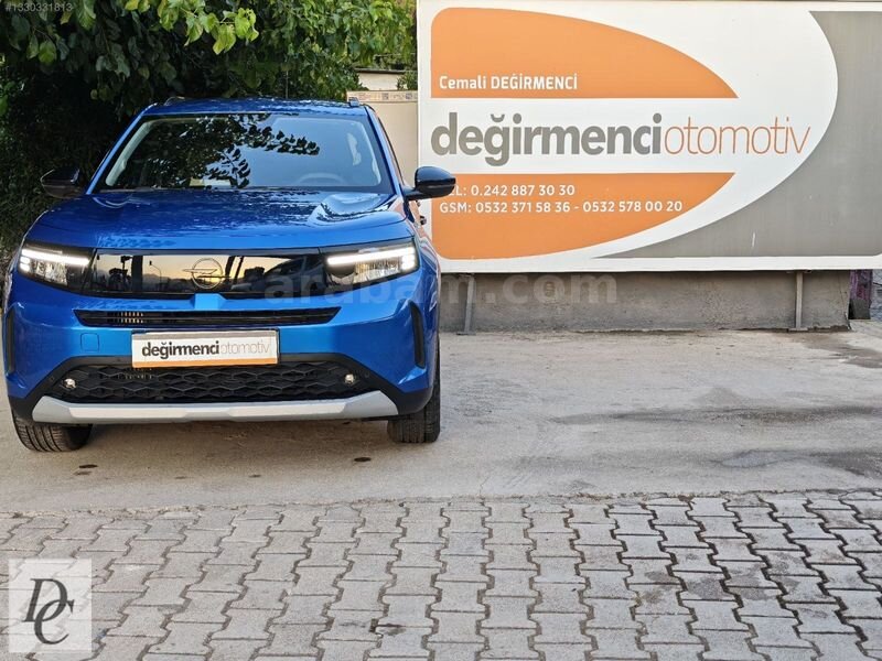 Galeriden Opel Frontera 1.2 Hybrid GS 2025 Model Antalya 13.000 km Mavi