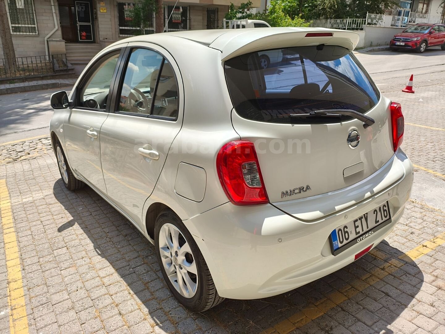 Sahibinden Nissan Micra 1.2 Match 2017 Model Ankara 75.350 km Beyaz 4